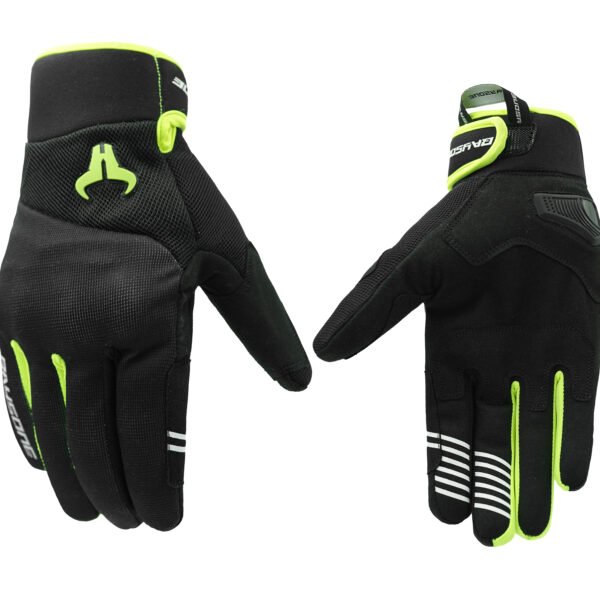 GANTS BAYSONE HYKER NOIR/FLUO